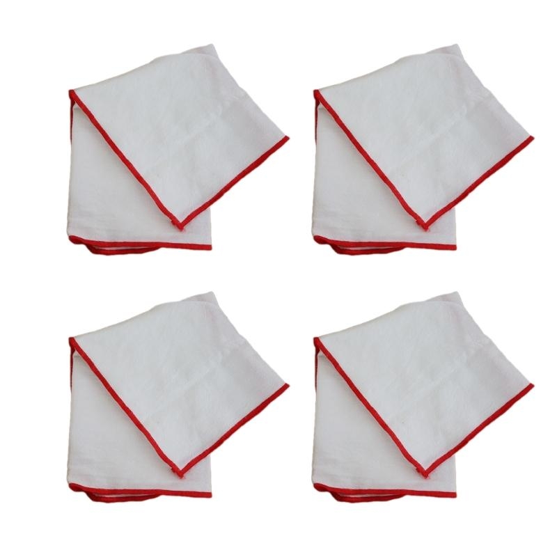 Linen Napkin Set - K3NA Elegant Cotton Napkins Set of