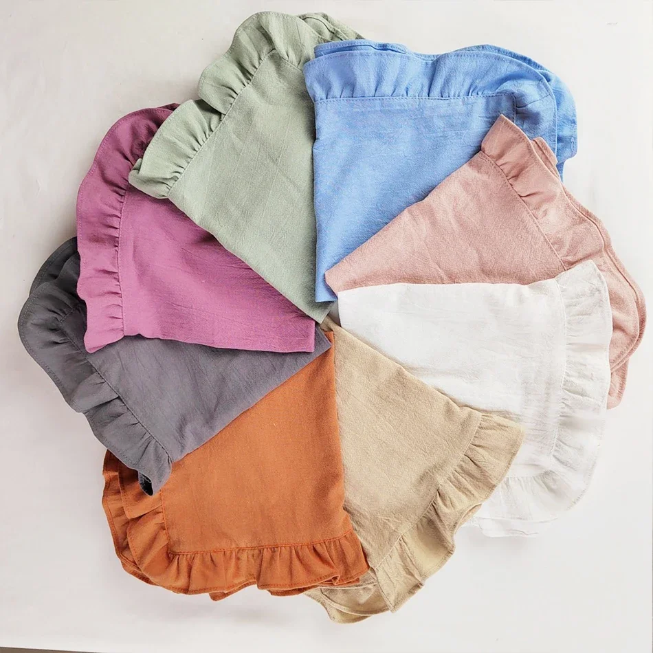 6pcs 35x50cm Soft Handmade Clo - Linen Napkin Set บทวิจารณ์และราคา