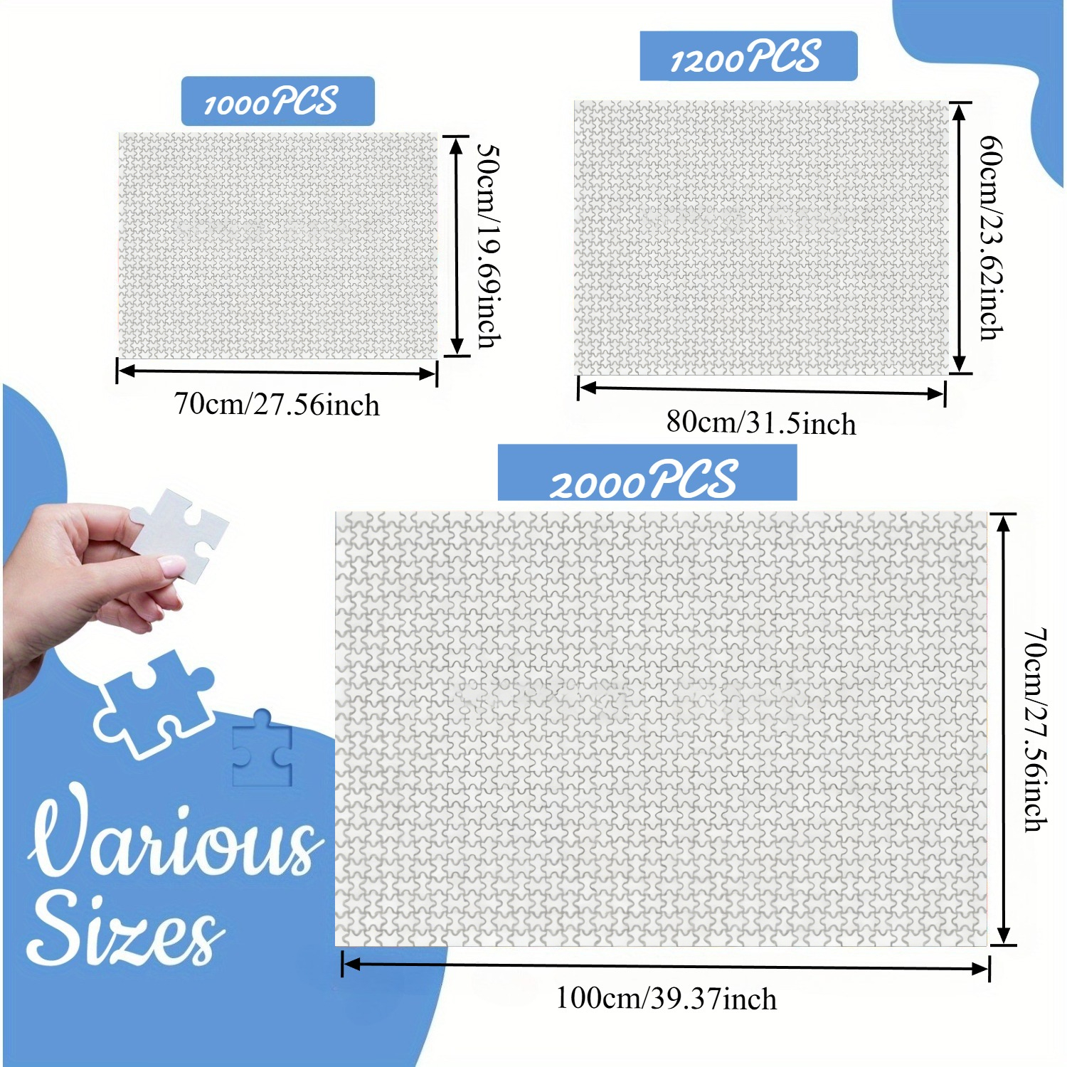 500/1000/1200/2000 PCS Jigsaw  - Luxury Lifestyle Family บทวิจารณ์และราคา