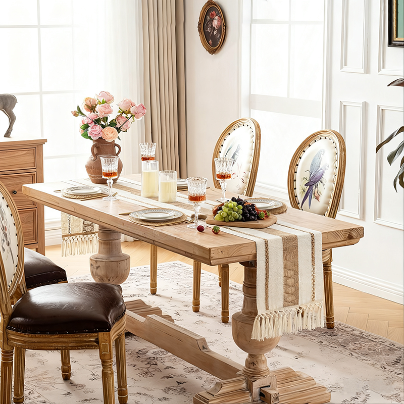 4/6/8 Sets Boho Dining Table D - Linen Napkin Set บทวิจารณ์และราคา
