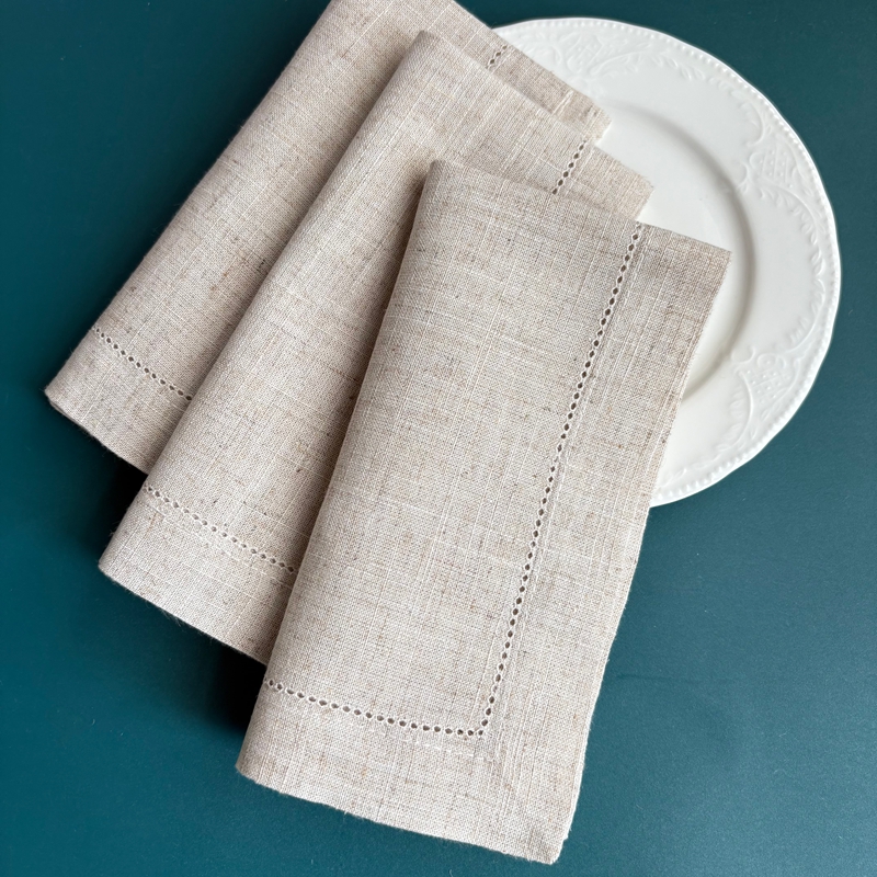 6 Pieces Linen Napkins Linen D - Linen Napkin Set บทวิจารณ์และราคา